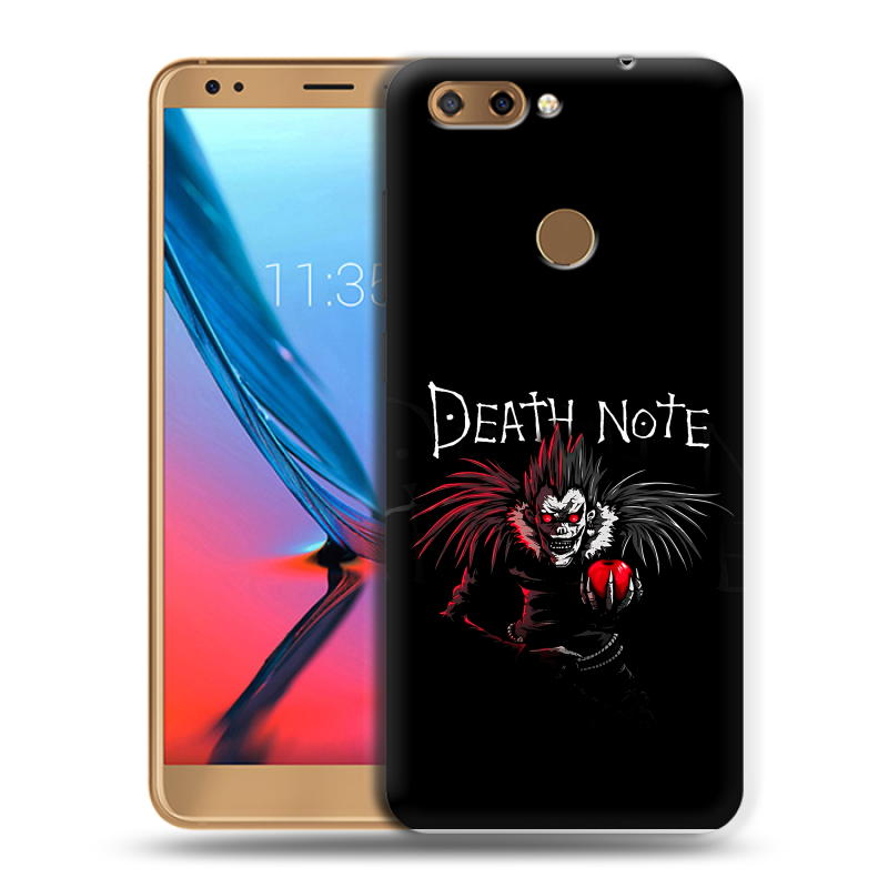 Силиконовый чехол на ZTE Blade V9 с принтом Death note Тетрадь смерти Силиконовый чехол на ZTE Blade V9 с принтом Death note Тетрадь смерти