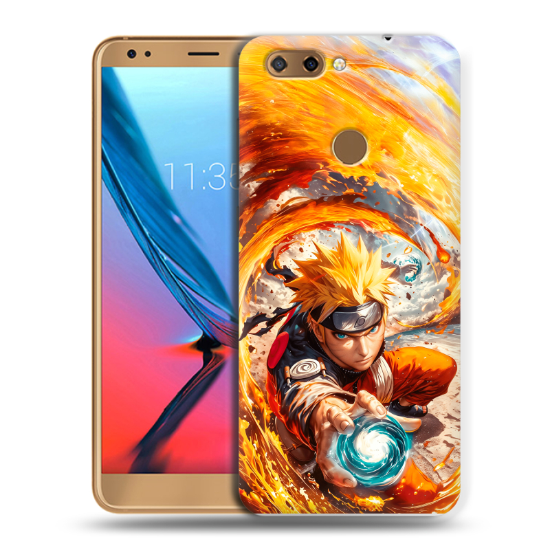 Силиконовый чехол на ZTE Blade V9 с принтом Аниме Наруто Naruto Силиконовый чехол на ZTE Blade V9 с принтом Аниме Наруто Naruto