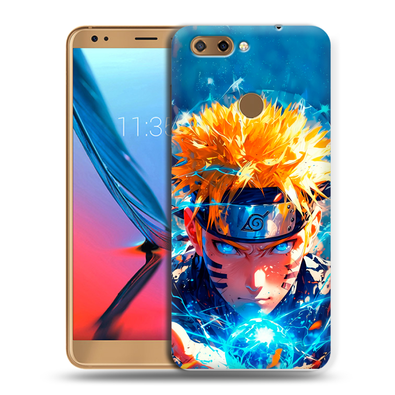 Силиконовый чехол на ZTE Blade V9 с принтом Аниме Наруто Naruto Силиконовый чехол на ZTE Blade V9 с принтом Аниме Наруто Naruto