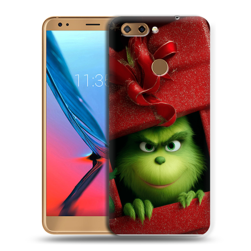 Силиконовый чехол на ZTE Blade V9 с принтом Новый год Силиконовый чехол на ZTE Blade V9 с принтом Новый год