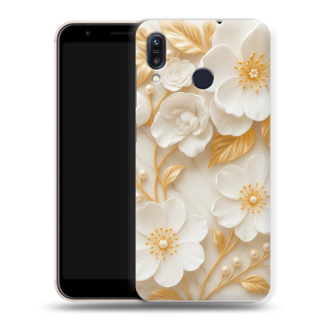 Силиконовый чехол на ASUS ZenFone Max M1 ZB555KL с принтом Цветы Силиконовый чехол на ASUS ZenFone Max M1 ZB555KL с принтом Цветы