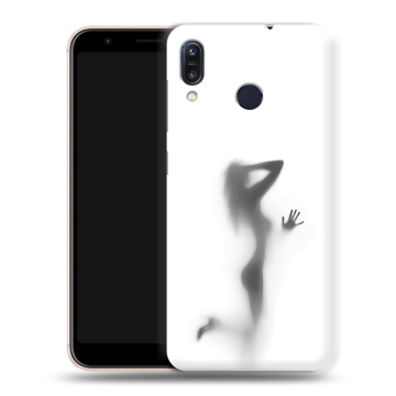 Силиконовый чехол на ASUS ZenFone Max M1 ZB555KL с принтом Силуэт