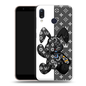Силиконовый чехол на ASUS ZenFone Max M1 ZB555KL с принтом Луи робот Силиконовый чехол на ASUS ZenFone Max M1 ZB555KL с принтом Луи робот