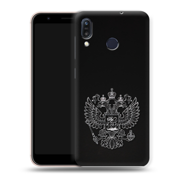 Силиконовый чехол на ASUS ZenFone Max M1 ZB555KL с принтом Герб России
