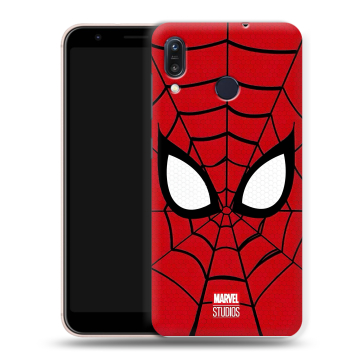 Силиконовый чехол на ASUS ZenFone Max M1 ZB555KL с принтом человек паук spiderman