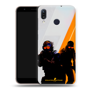 Силиконовый чехол на ASUS ZenFone Max M1 ZB555KL с принтом Контер страйк Counter strike Силиконовый чехол на ASUS ZenFone Max M1 ZB555KL с принтом Контер страйк Counter strike
