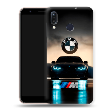 Силиконовый чехол на ASUS ZenFone Max M1 ZB555KL с принтом БМВ BMW