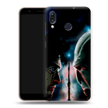 Силиконовый чехол на ASUS ZenFone Max M1 ZB555KL с принтом Гарри Поттер Harry Potter