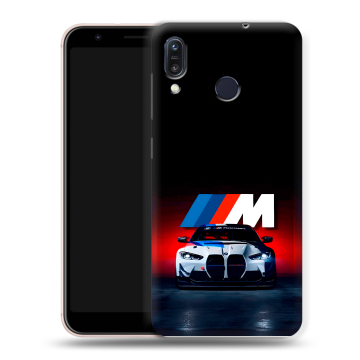Силиконовый чехол на ASUS ZenFone Max M1 ZB555KL с принтом БМВ BMW