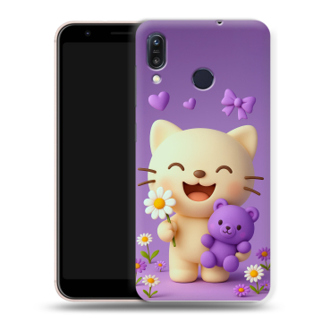 Силиконовый чехол на ASUS ZenFone Max M1 ZB555KL с принтом для девочек Силиконовый чехол на ASUS ZenFone Max M1 ZB555KL с принтом для девочек