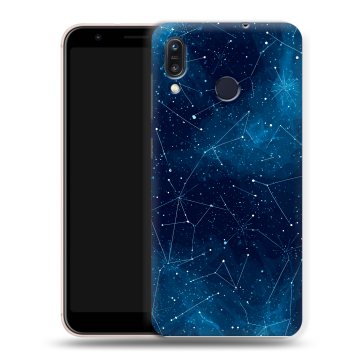 Силиконовый чехол на ASUS ZenFone Max M1 ZB555KL с принтом Космос звезды