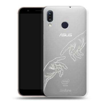 Силиконовый чехол на ASUS ZenFone Max M1 ZB555KL с принтом Сотворение мира