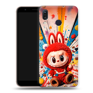 Силиконовый чехол на ASUS ZenFone Max M1 ZB555KL с принтом Labubu Лабубу Силиконовый чехол на ASUS ZenFone Max M1 ZB555KL с принтом Labubu Лабубу