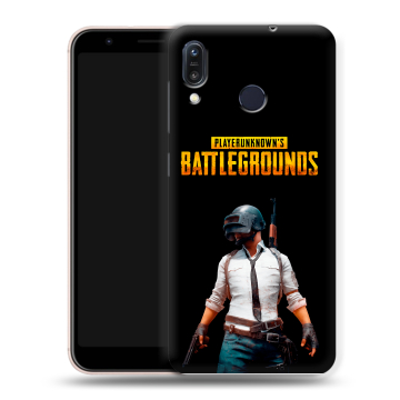 Силиконовый чехол на ASUS ZenFone Max M1 ZB555KL с принтом PUGB ПАГБ Силиконовый чехол на ASUS ZenFone Max M1 ZB555KL с принтом PUGB ПАГБ