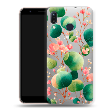 Силиконовый чехол на ASUS ZenFone Max M1 ZB555KL с принтом женский