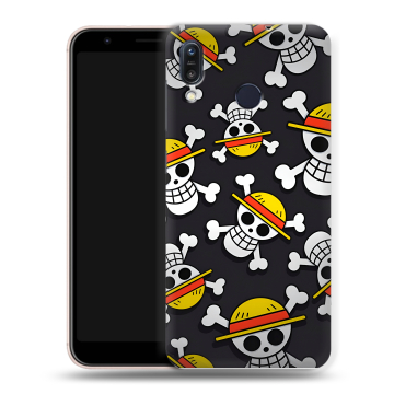 Силиконовый чехол на ASUS ZenFone Max M1 ZB555KL с принтом One Piece Ван Пис