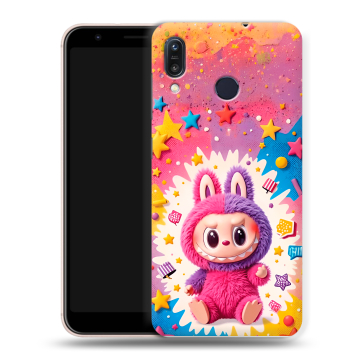Силиконовый чехол на ASUS ZenFone Max M1 ZB555KL с принтом Labubu Лабубу Силиконовый чехол на ASUS ZenFone Max M1 ZB555KL с принтом Labubu Лабубу