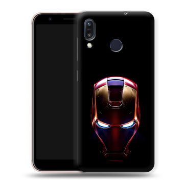 Силиконовый чехол на ASUS ZenFone Max M1 ZB555KL с принтом IronMan Железный человек Силиконовый чехол на ASUS ZenFone Max M1 ZB555KL с принтом IronMan Железный человек