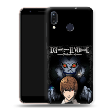 Силиконовый чехол на ASUS ZenFone Max M1 ZB555KL с принтом Death note Тетрадь смерти