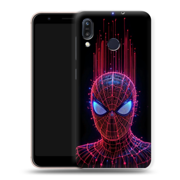 Силиконовый чехол на ASUS ZenFone Max M1 ZB555KL с принтом Spiderman Человек паук Силиконовый чехол на ASUS ZenFone Max M1 ZB555KL с принтом Spiderman Человек паук