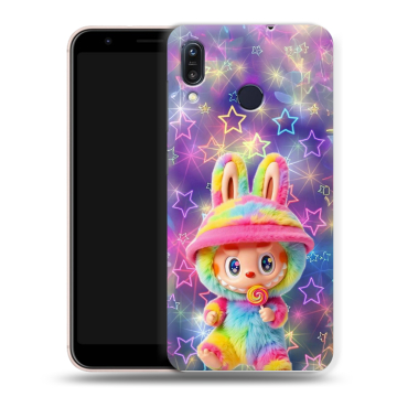 Силиконовый чехол на ASUS ZenFone Max M1 ZB555KL с принтом Labubu Лабубу Силиконовый чехол на ASUS ZenFone Max M1 ZB555KL с принтом Labubu Лабубу