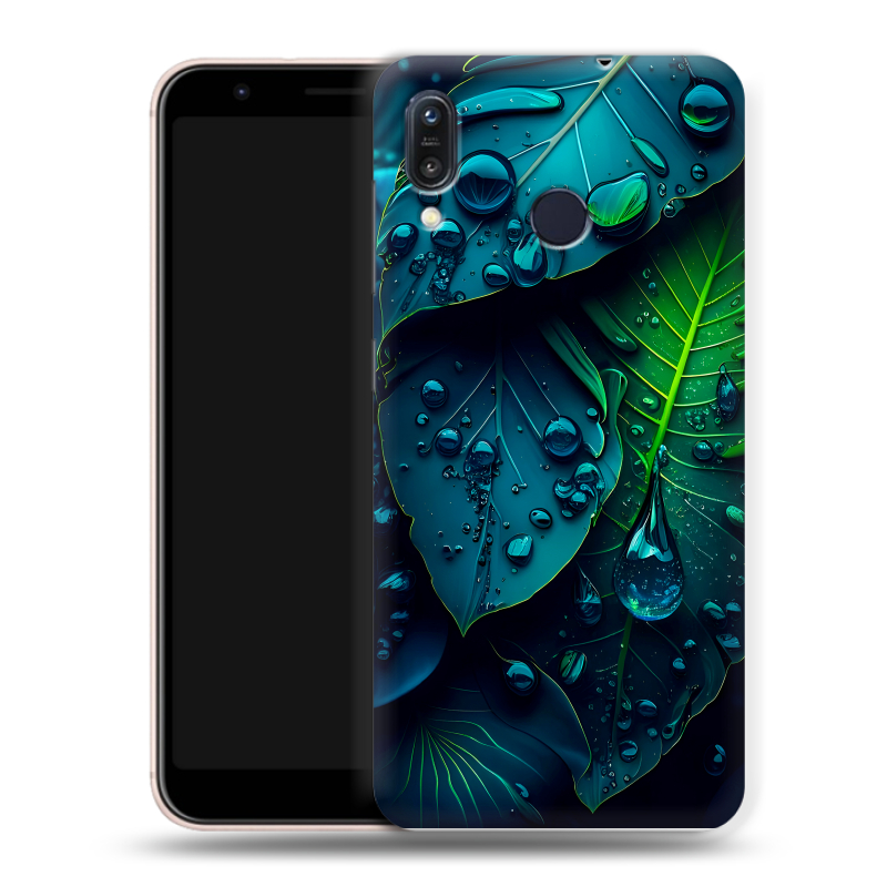 Силиконовый чехол на ASUS ZenFone Max M1 ZB555KL с принтом Листья Силиконовый чехол на ASUS ZenFone Max M1 ZB555KL с принтом Листья