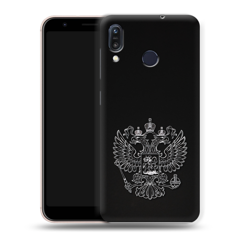 Силиконовый чехол на ASUS ZenFone Max M1 ZB555KL с принтом Герб России Силиконовый чехол на ASUS ZenFone Max M1 ZB555KL с принтом Герб России