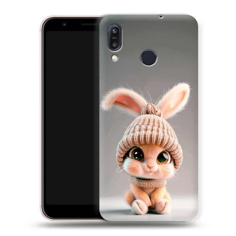 Силиконовый чехол на ASUS ZenFone Max M1 ZB555KL с принтом Кролик Силиконовый чехол на ASUS ZenFone Max M1 ZB555KL с принтом Кролик