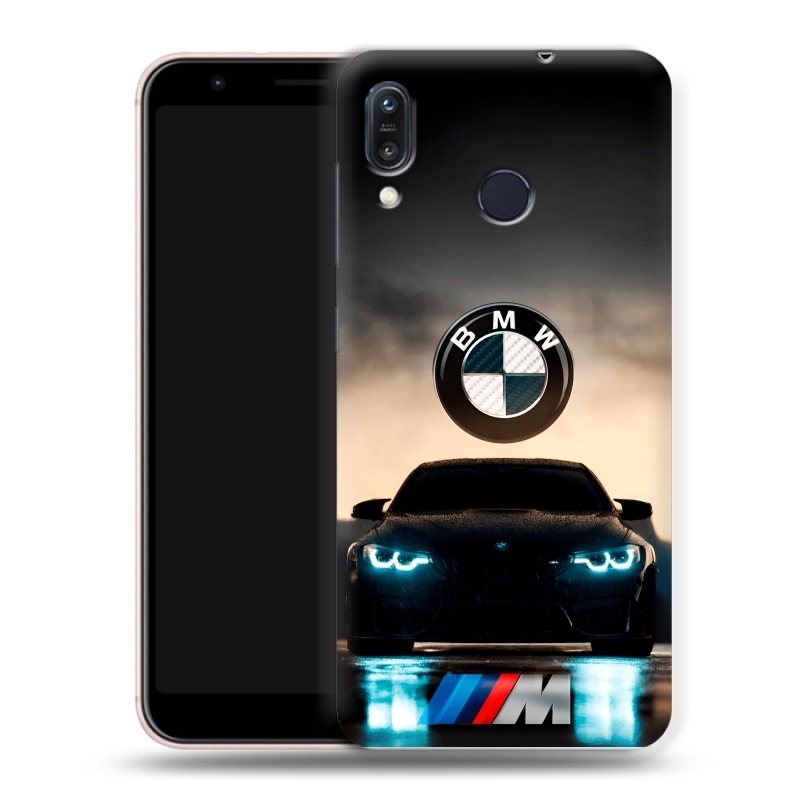Силиконовый чехол на ASUS ZenFone Max M1 ZB555KL с принтом БМВ BMW Силиконовый чехол на ASUS ZenFone Max M1 ZB555KL с принтом БМВ BMW