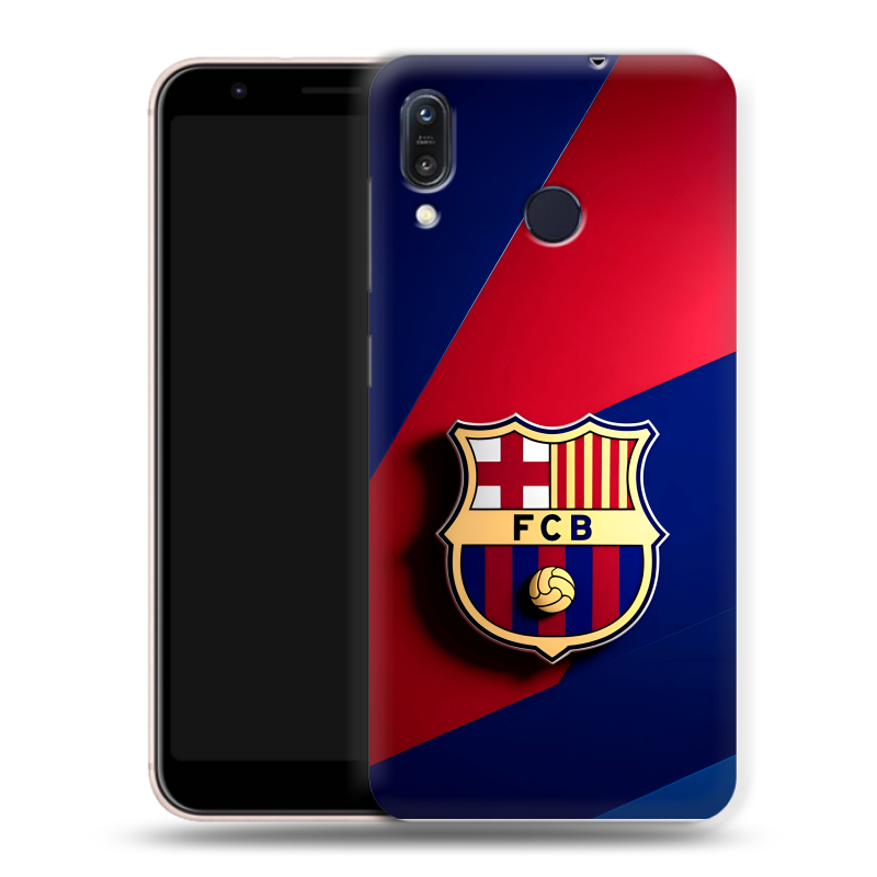 Силиконовый чехол на ASUS ZenFone Max M1 ZB555KL с принтом Барселона Barcelona Силиконовый чехол на ASUS ZenFone Max M1 ZB555KL с принтом Барселона Barcelona
