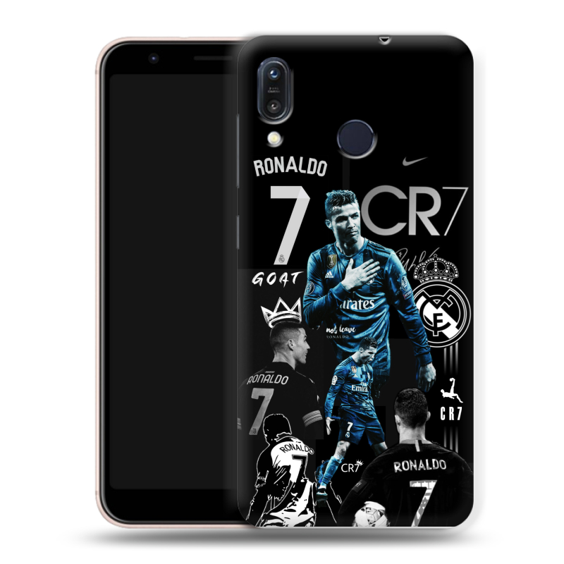 Силиконовый чехол на ASUS ZenFone Max M1 ZB555KL с принтом Реал Роналдо Силиконовый чехол на ASUS ZenFone Max M1 ZB555KL с принтом Реал Роналдо