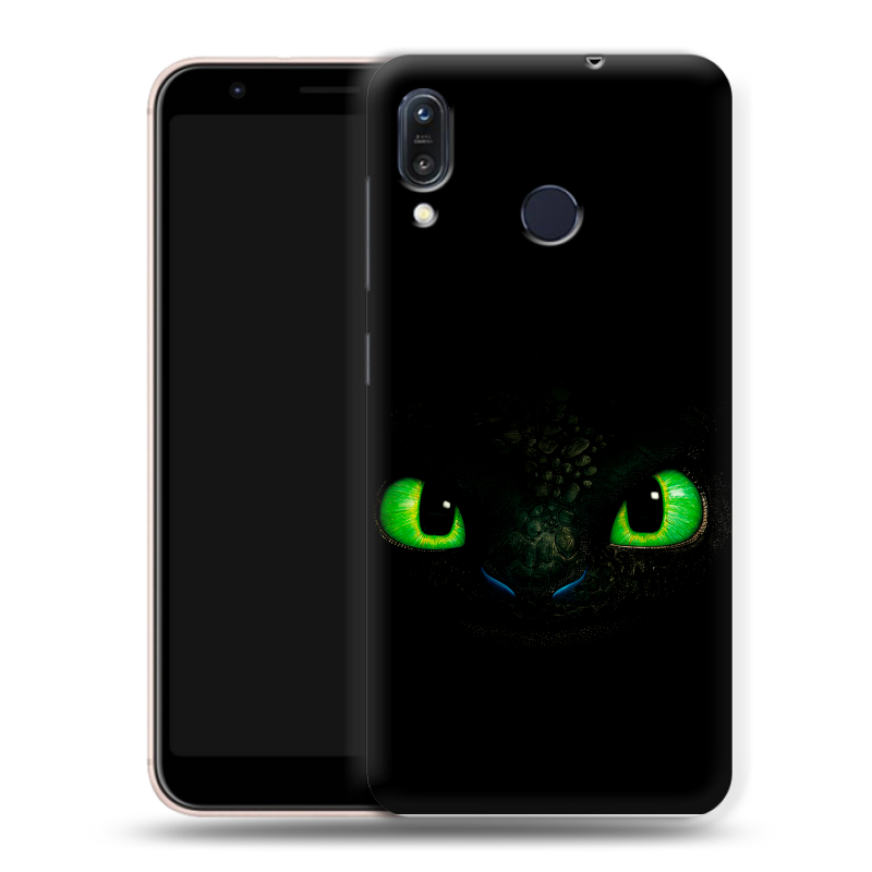 Силиконовый чехол на ASUS ZenFone Max M1 ZB555KL с принтом Как приручить дракона Силиконовый чехол на ASUS ZenFone Max M1 ZB555KL с принтом Как приручить дракона