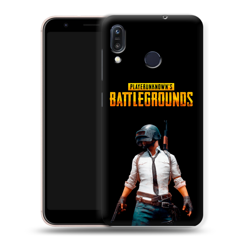 Силиконовый чехол на ASUS ZenFone Max M1 ZB555KL с принтом PUGB ПАГБ Силиконовый чехол на ASUS ZenFone Max M1 ZB555KL с принтом PUGB ПАГБ