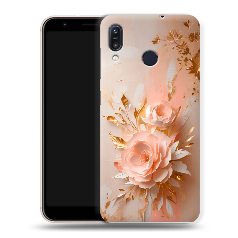 Силиконовый чехол на ASUS ZenFone Max M1 ZB555KL с принтом женский Силиконовый чехол на ASUS ZenFone Max M1 ZB555KL с принтом женский