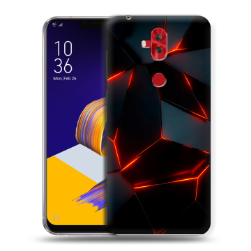 Силиконовый чехол на ASUS ZenFone 5 Lite с принтом Яркие абстракции Силиконовый чехол на ASUS ZenFone 5 Lite с принтом Яркие абстракции