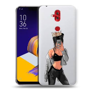 Силиконовый чехол на ASUS ZenFone 5 Lite с принтом Женские принты Силиконовый чехол на ASUS ZenFone 5 Lite с принтом Женские принты