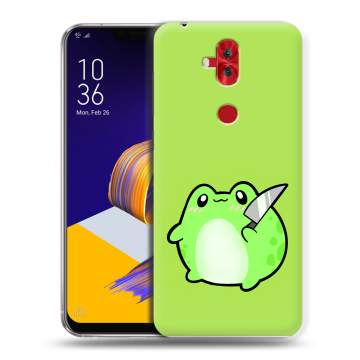 Силиконовый чехол на ASUS ZenFone 5 Lite с принтом Лягушенок Силиконовый чехол на ASUS ZenFone 5 Lite с принтом Лягушенок