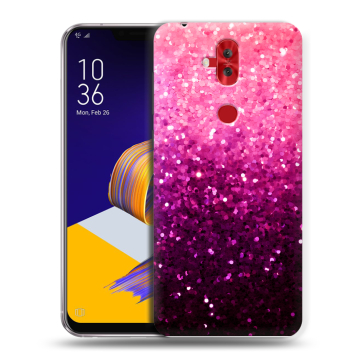 Силиконовый чехол на ASUS ZenFone 5 Lite с принтом Блестки