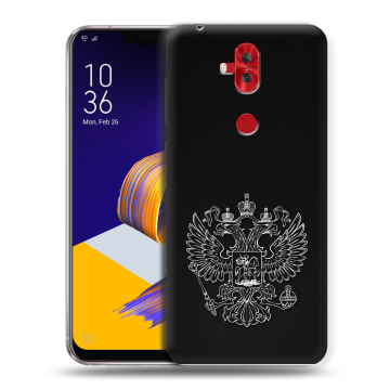 Силиконовый чехол на ASUS ZenFone 5 Lite с принтом Герб России