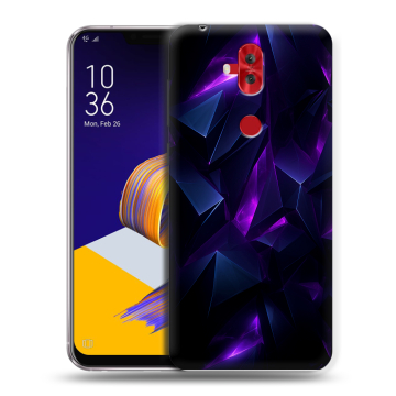 Силиконовый чехол на ASUS ZenFone 5 Lite с принтом Абстракиция