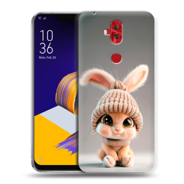 Силиконовый чехол на ASUS ZenFone 5 Lite с принтом Кролик