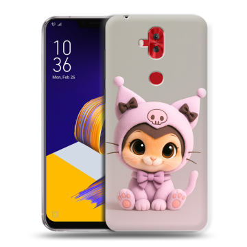 Силиконовый чехол на ASUS ZenFone 5 Lite с принтом Куроми Kuromi Силиконовый чехол на ASUS ZenFone 5 Lite с принтом Куроми Kuromi