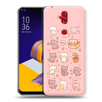 Силиконовый чехол на ASUS ZenFone 5 Lite с принтом Hello Kitty Хелоу Кити Силиконовый чехол на ASUS ZenFone 5 Lite с принтом Hello Kitty Хелоу Кити