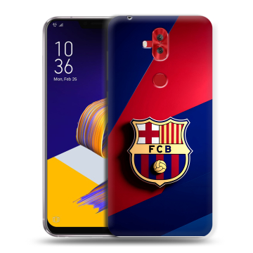 Силиконовый чехол на ASUS ZenFone 5 Lite с принтом Барселона Barcelona Силиконовый чехол на ASUS ZenFone 5 Lite с принтом Барселона Barcelona