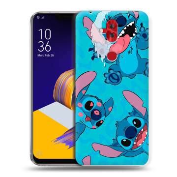 Силиконовый чехол на ASUS ZenFone 5 Lite с принтом Лило и Стич