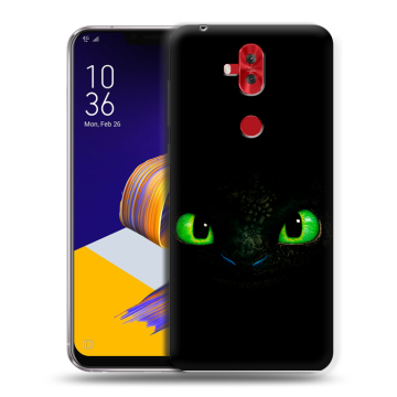 Силиконовый чехол на ASUS ZenFone 5 Lite с принтом Как приручить дракона Силиконовый чехол на ASUS ZenFone 5 Lite с принтом Как приручить дракона