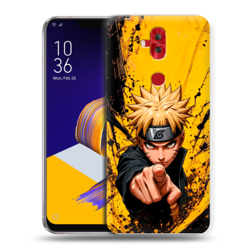 Силиконовый чехол на ASUS ZenFone 5 Lite с принтом Naruto Наруто Силиконовый чехол на ASUS ZenFone 5 Lite с принтом Naruto Наруто