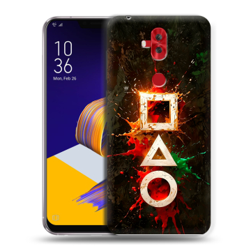 Силиконовый чехол на ASUS ZenFone 5 Lite с принтом Squid Game Игра кальмара Силиконовый чехол на ASUS ZenFone 5 Lite с принтом Squid Game Игра кальмара