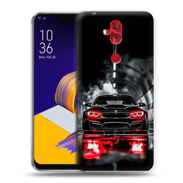 Силиконовый чехол на ASUS ZenFone 5 Lite с принтом BMW БМВ