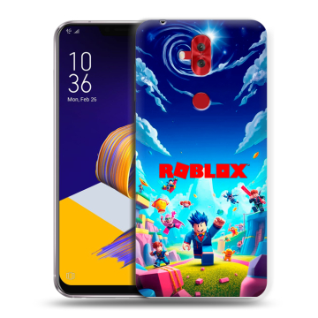Силиконовый чехол на ASUS ZenFone 5 Lite с принтом Roblox Роблокс Силиконовый чехол на ASUS ZenFone 5 Lite с принтом Roblox Роблокс